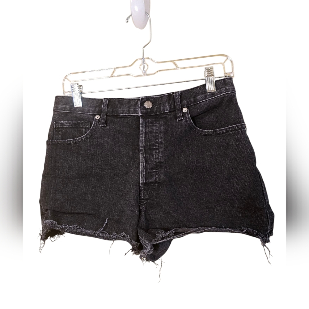Everlane Black Jean Shorts